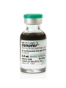 Venofer® Iron Preparation Iron Sucrose Complex,  .. .  .  